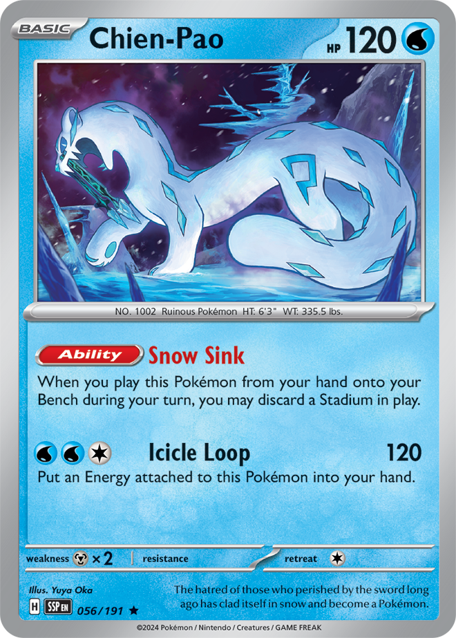 Surging Sparks Card 56