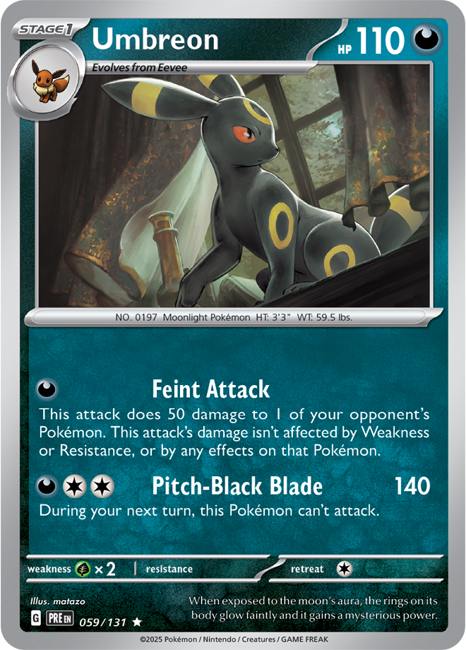 Prismatic Evolutions Card 59