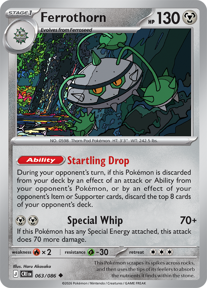Ferrothorn - Chaos Rising Card #063
