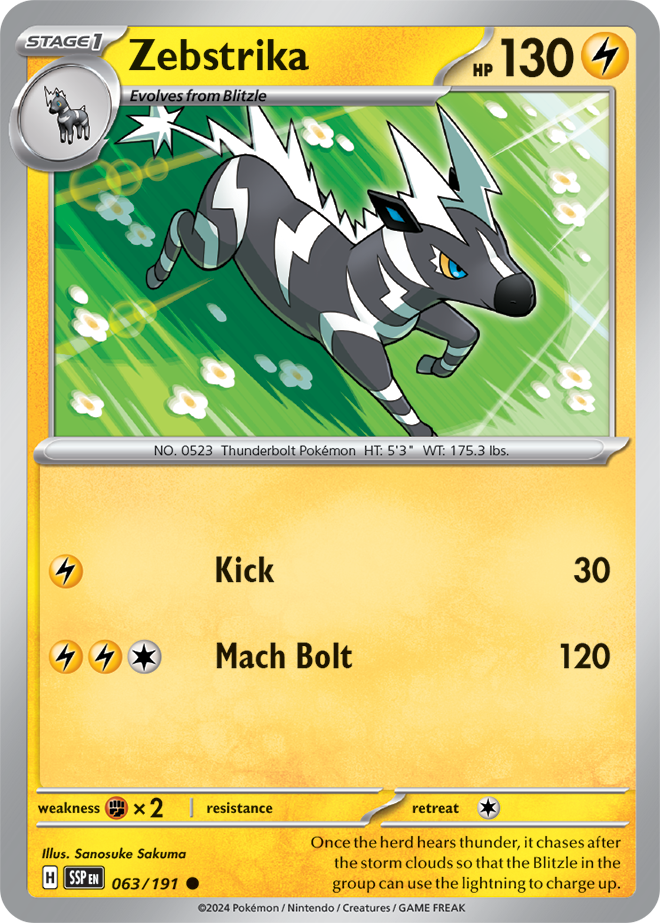 Surging Sparks Card 63