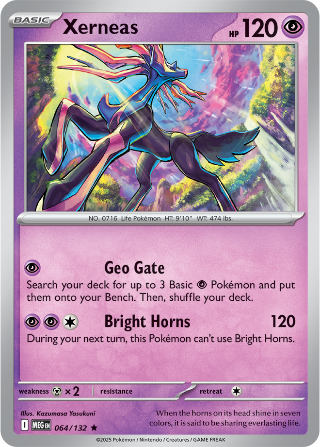 Mega Evolution Card 64