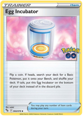 Sword & Shield Pokemon GO Card 66