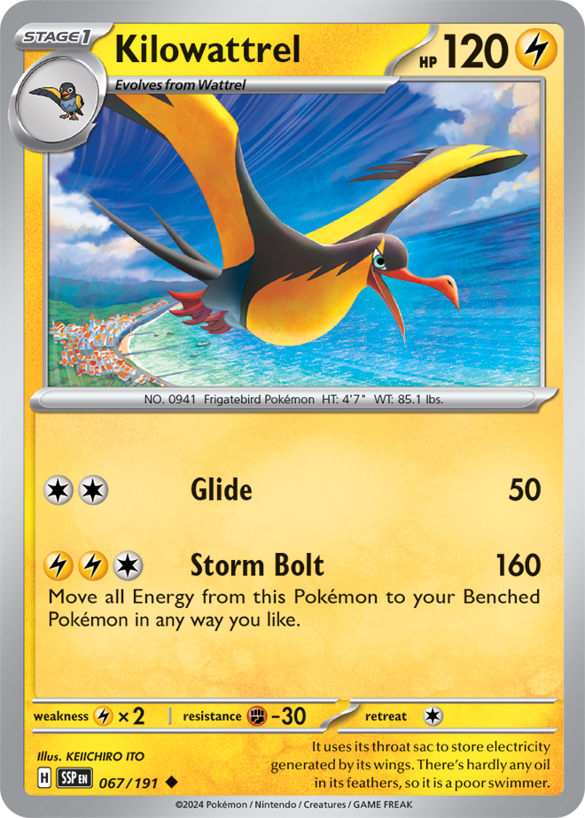 Surging Sparks Card 67