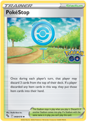 Sword & Shield Pokemon GO Card 68