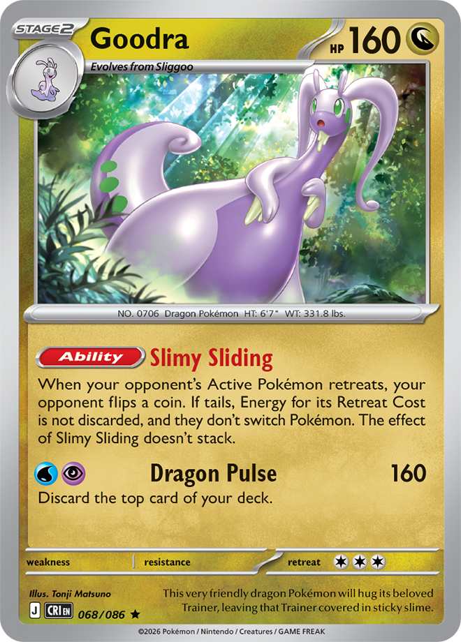 Goodra - Chaos Rising Card #068