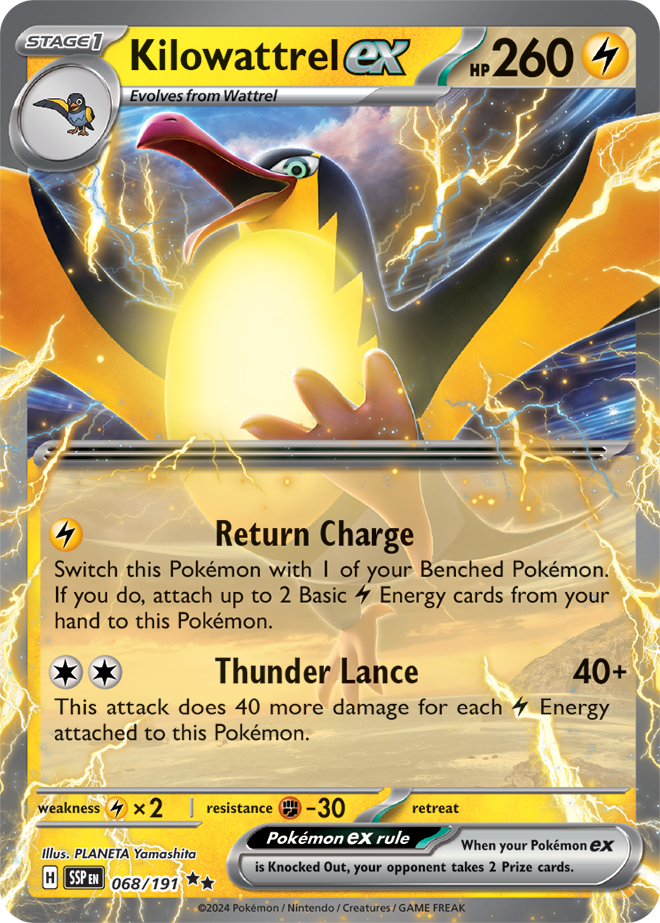 Surging Sparks Card 68