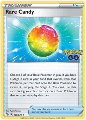Sword & Shield Pokemon GO Card 69