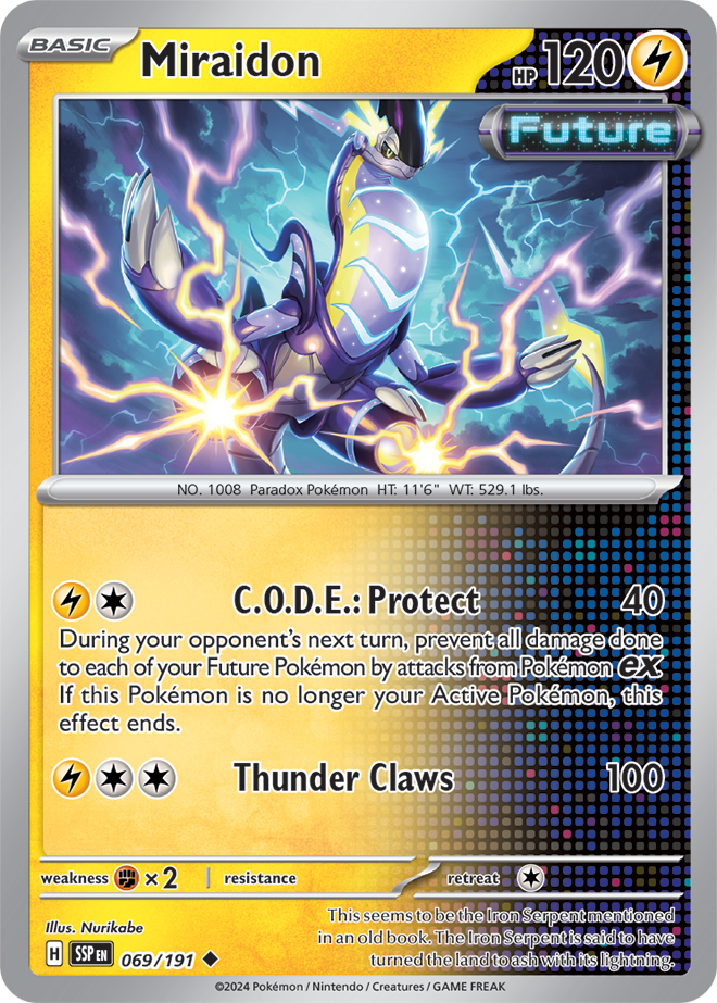 Surging Sparks Card 69