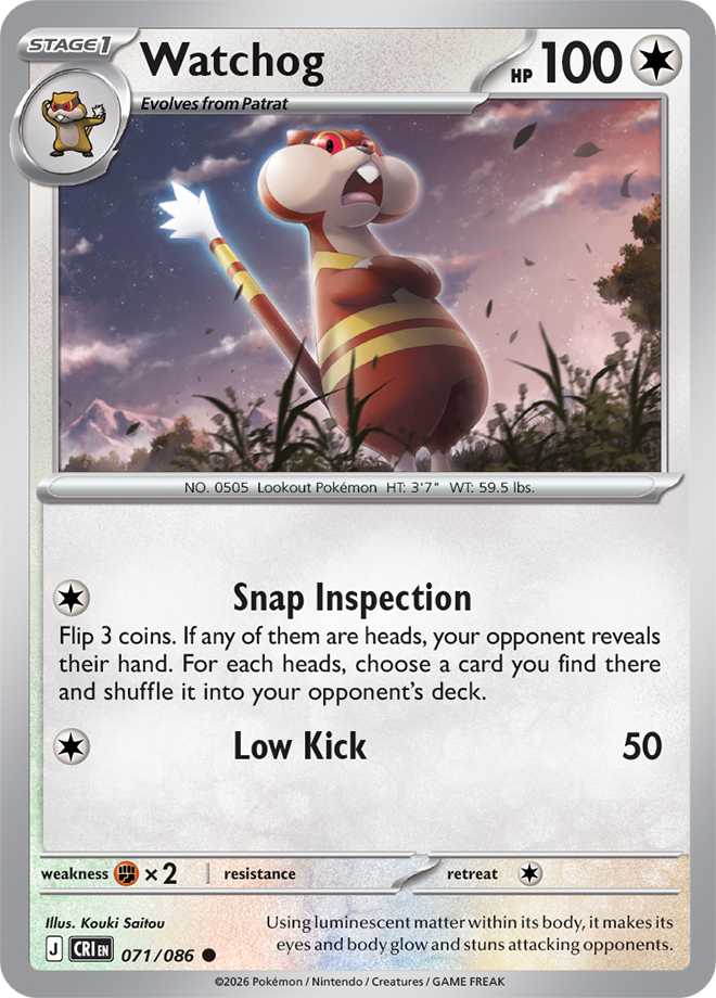 Watchog - Chaos Rising Card #071