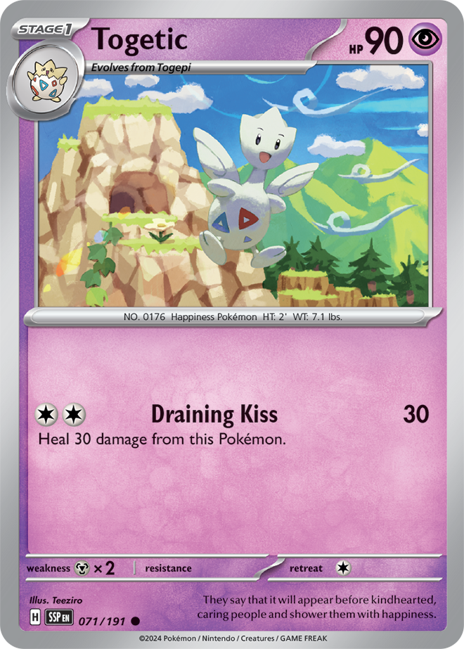 Surging Sparks Card 71
