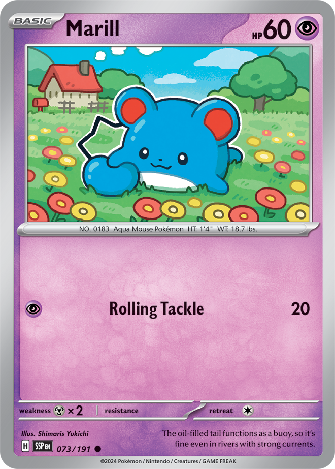 Surging Sparks Card 73