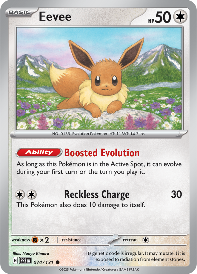 Prismatic Evolutions Card 74