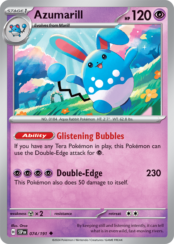 Surging Sparks Card 74