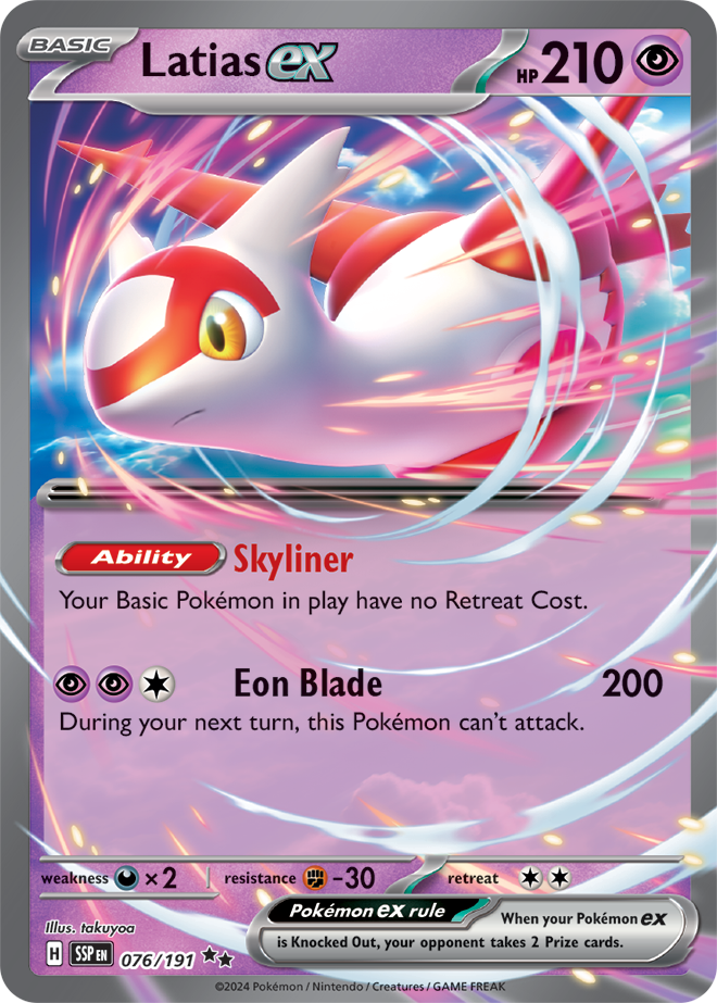 Surging Sparks Card 76
