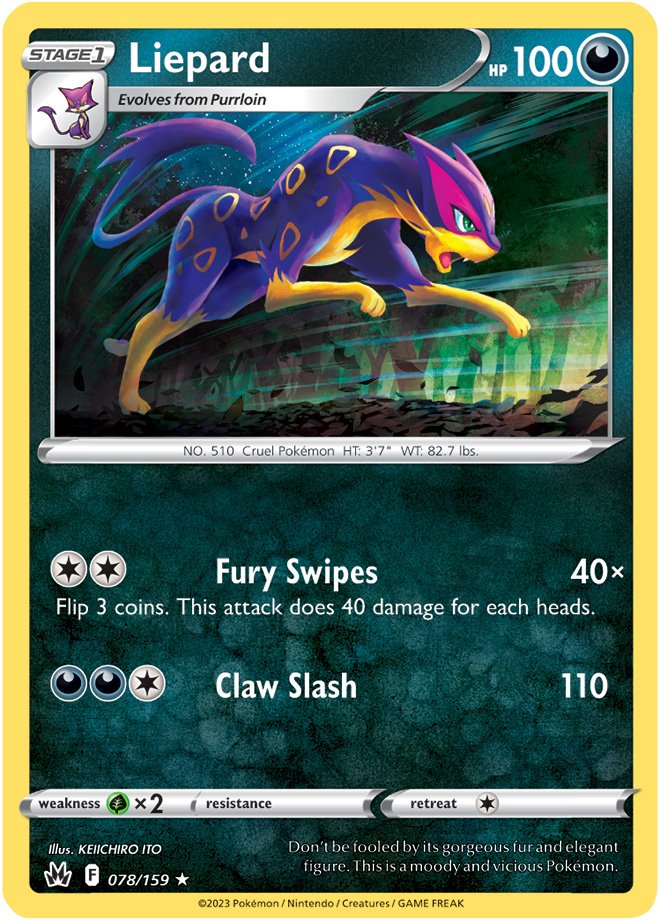 Crown Zenith Card 78