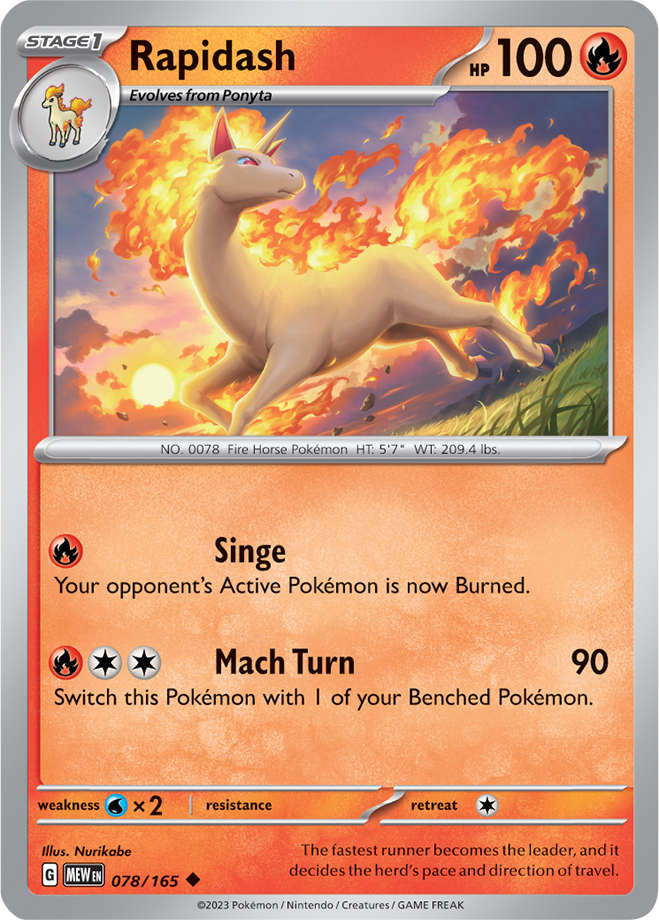 Scarlet Violet 151 Card 78