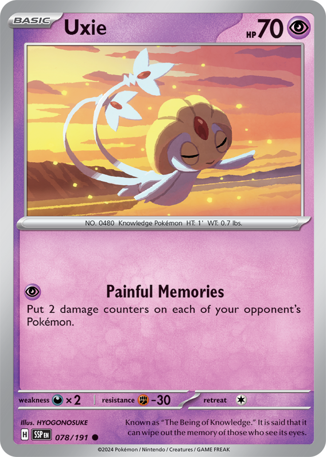 Surging Sparks Card 78
