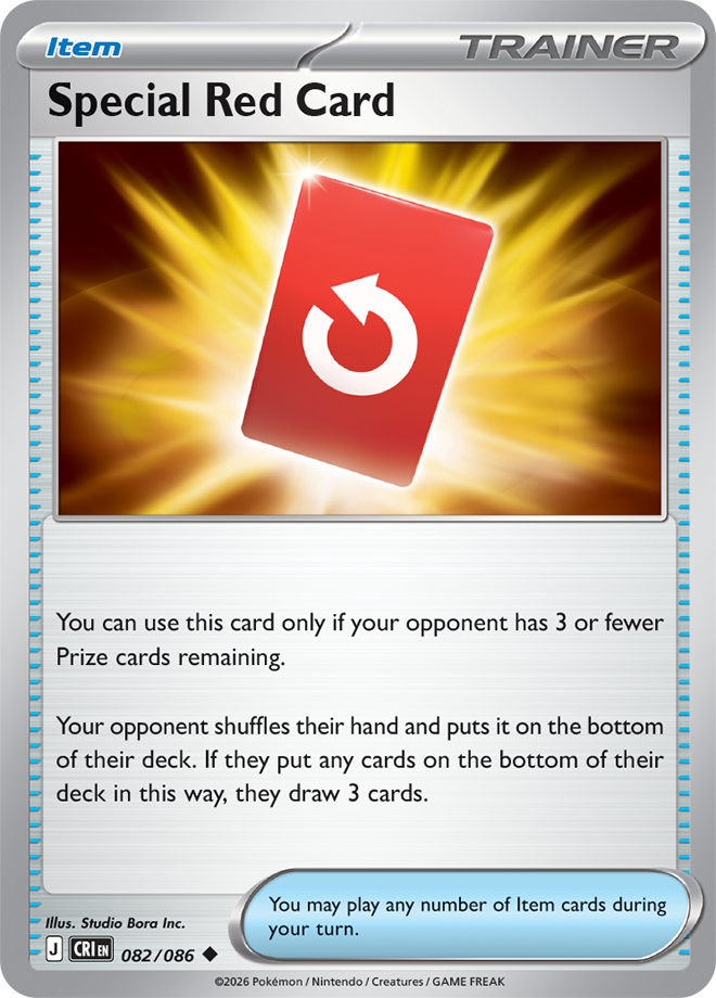 Special Red Card - Chaos Rising Card #082