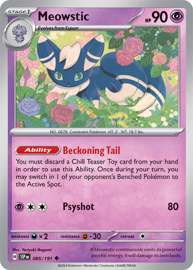 Surging Sparks Card 85