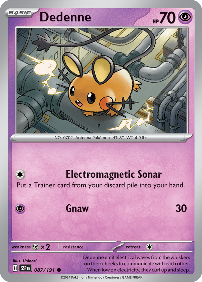 Surging Sparks Card 87
