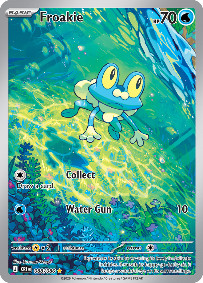 Froakie - Chaos Rising Card #088