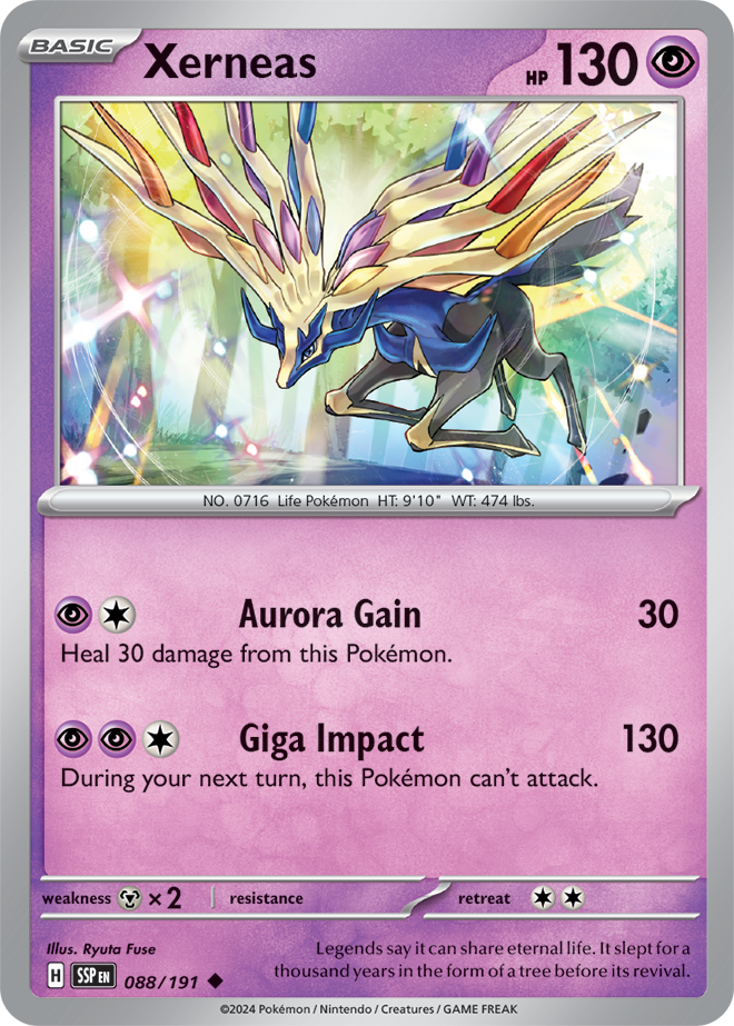 Surging Sparks Card 88