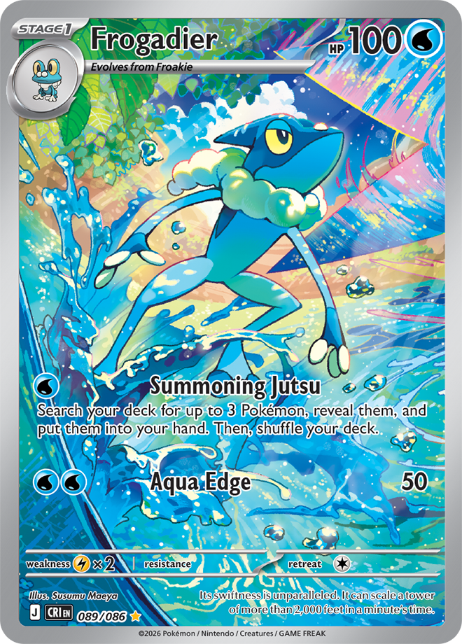 Frogadier - Chaos Rising Card #089