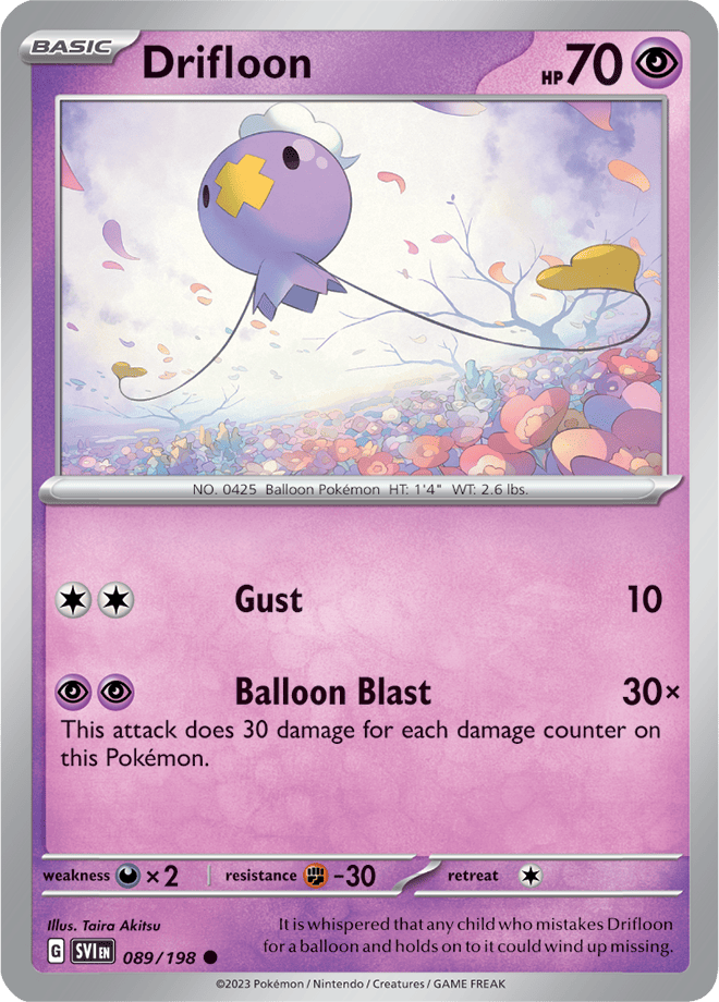 Scarlet & Violet Card 89