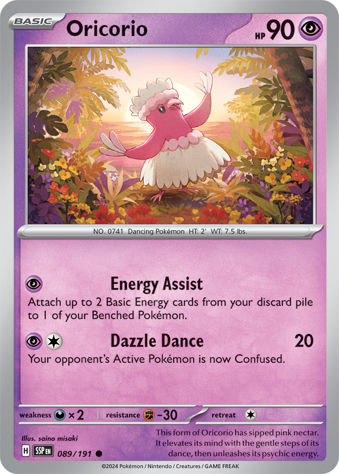 Surging Sparks Card 89
