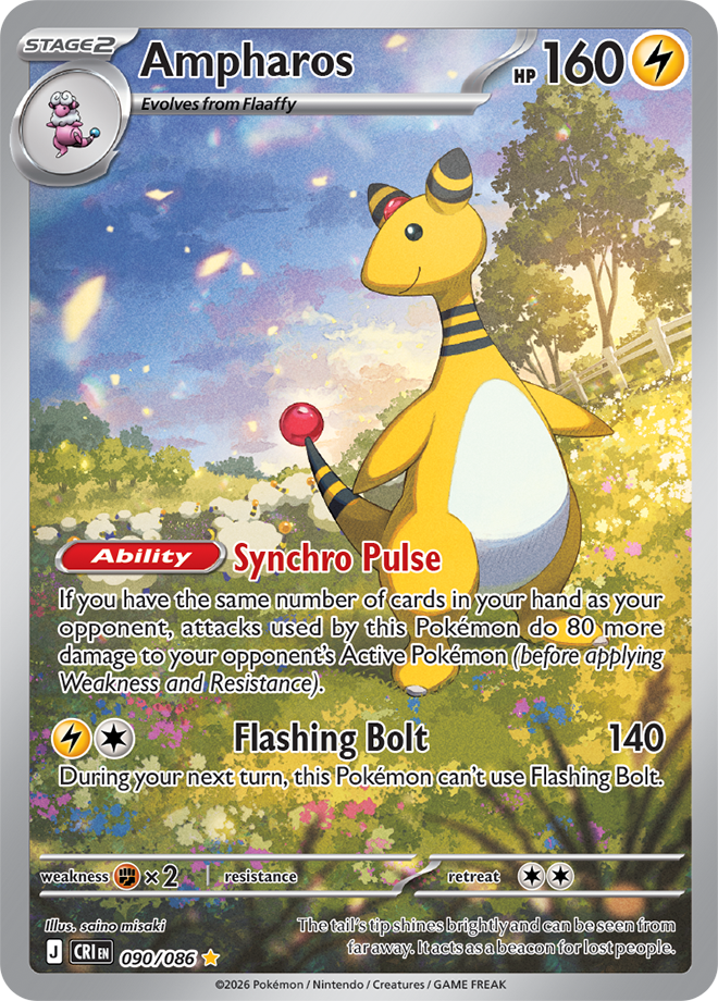 Ampharos - Chaos Rising Card #090