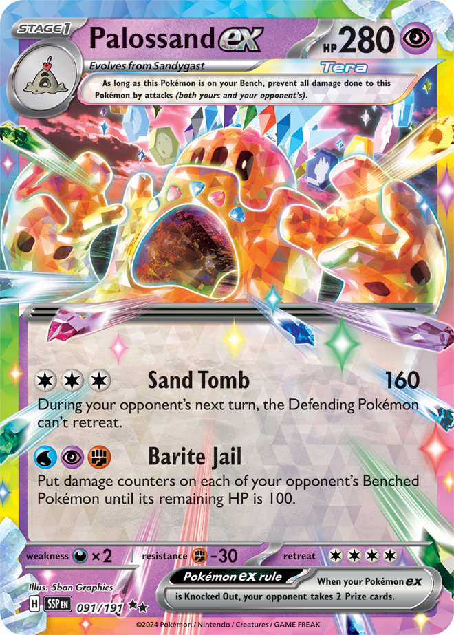 Surging Sparks Card 91