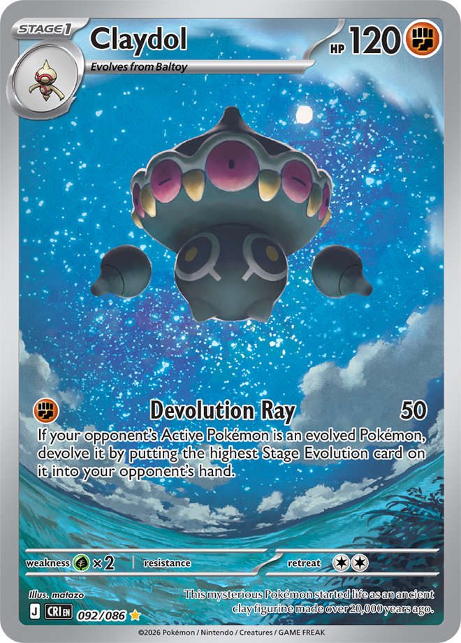 Claydol - Chaos Rising Card #092