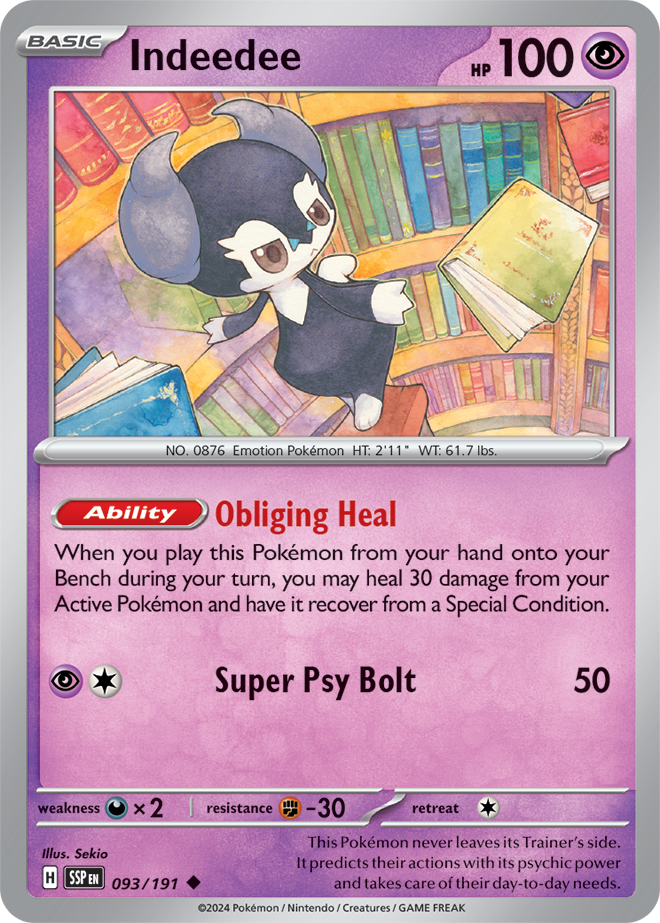 Surging Sparks Card 93