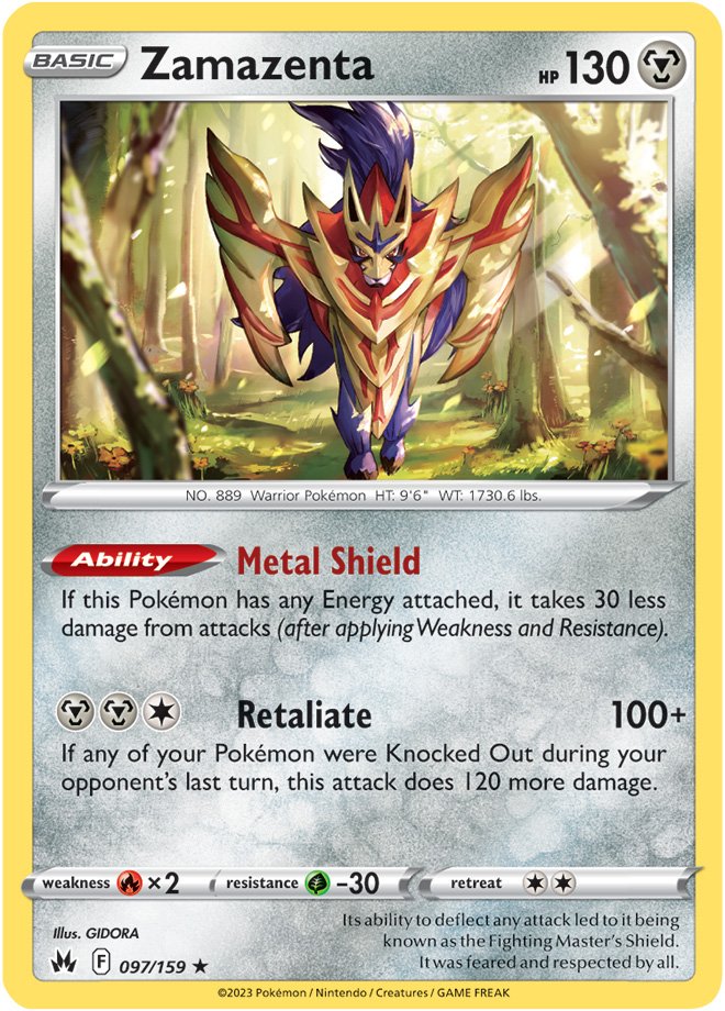 Crown Zenith Card 97