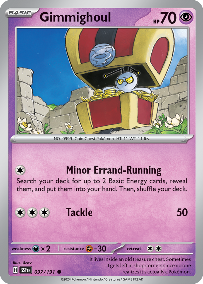 Surging Sparks Card 97