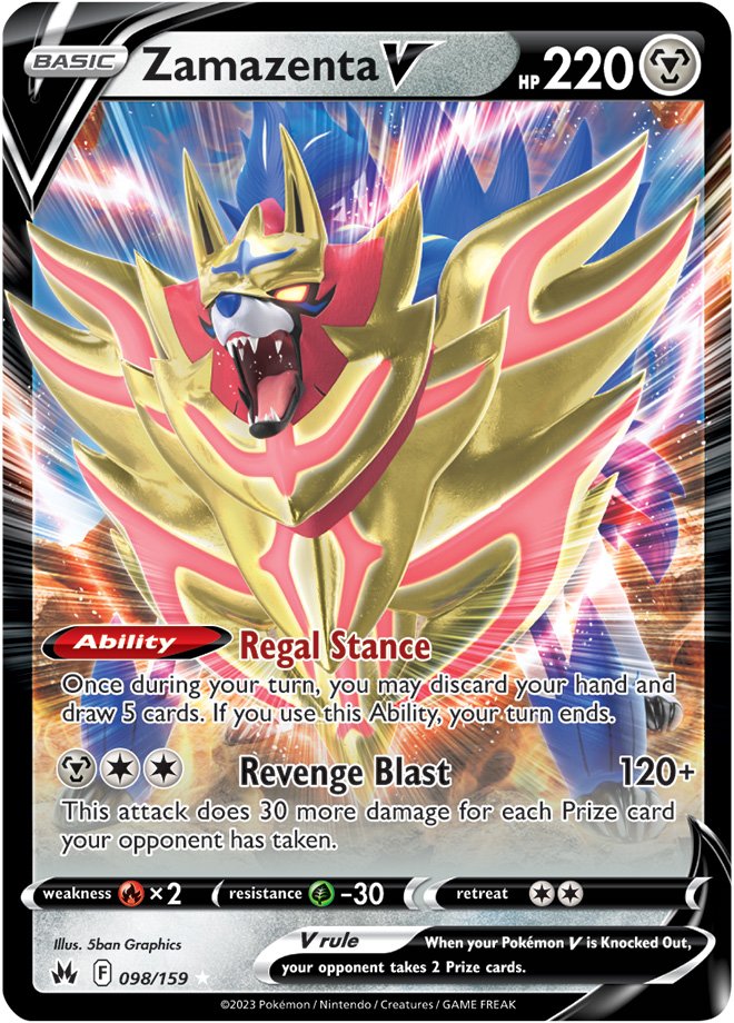 Crown Zenith Card 98
