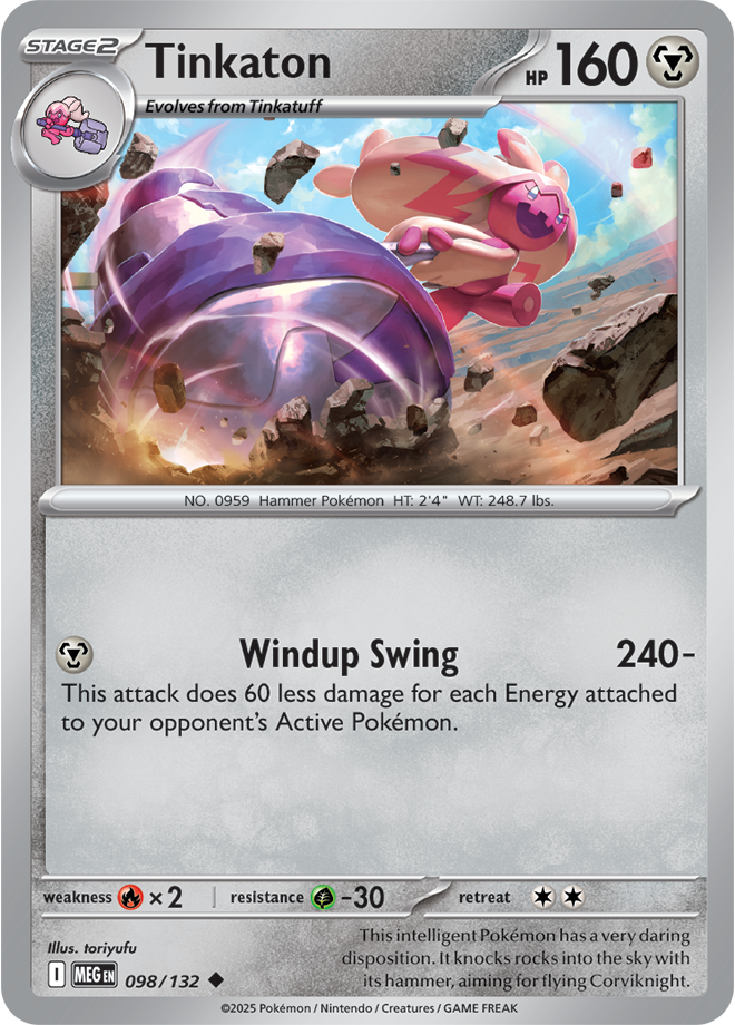 Mega Evolution Card 98