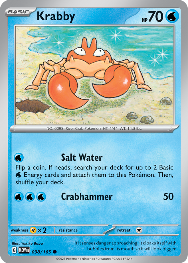 Scarlet Violet 151 Card 98