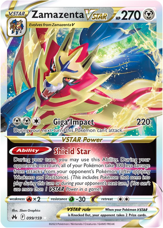 Crown Zenith Card 99