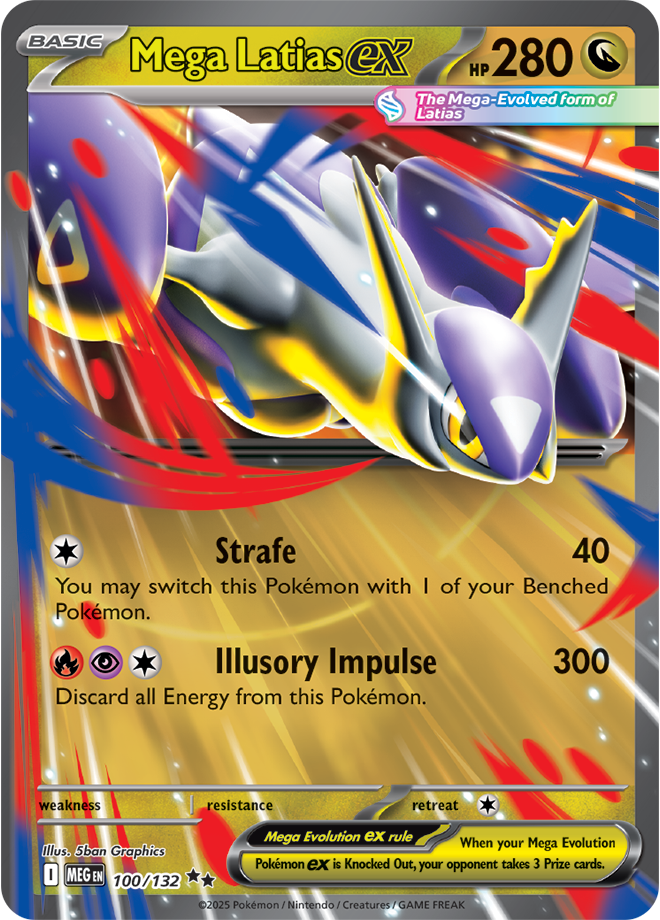 Mega Evolution Card 100