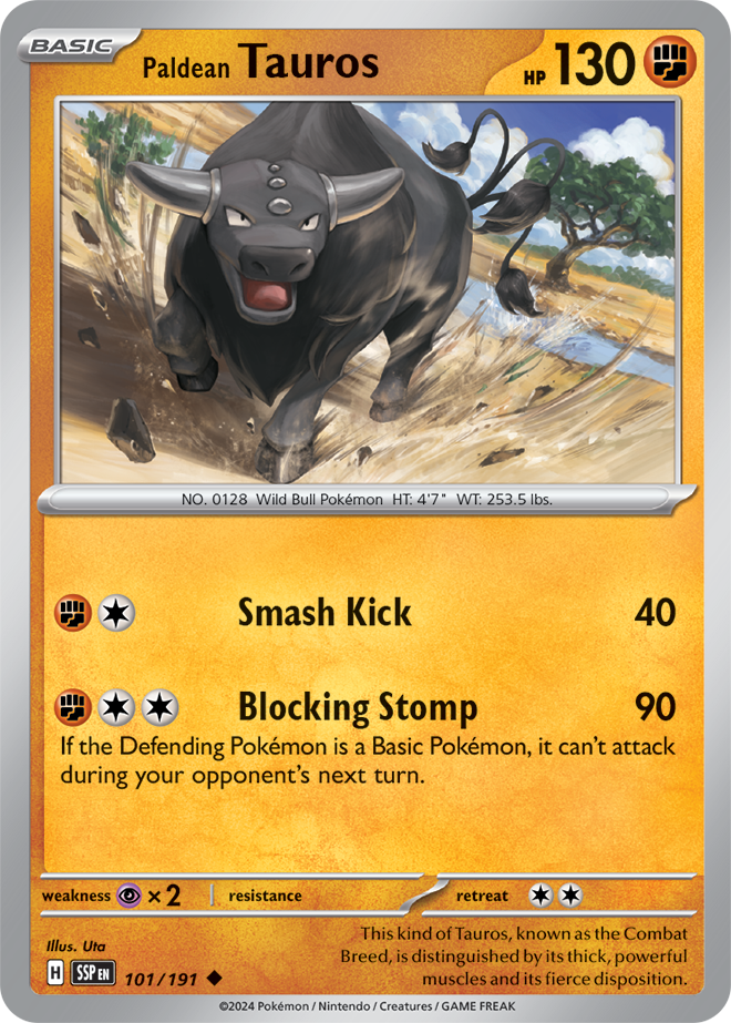 Surging Sparks Card 101