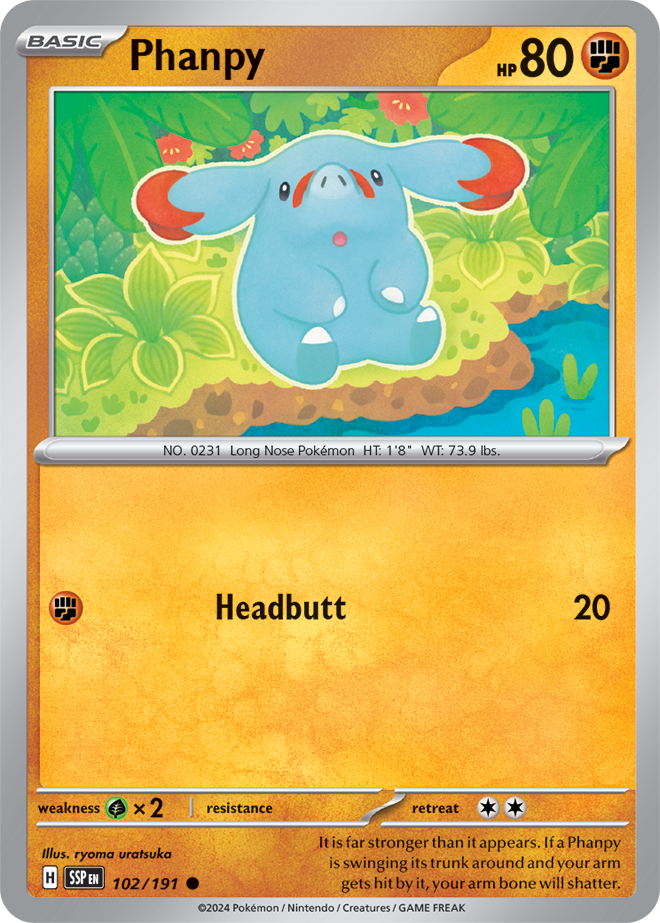 Surging Sparks Card 102