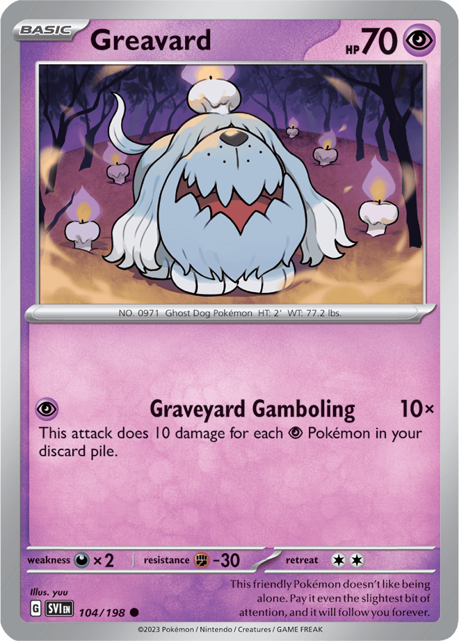 Scarlet & Violet Card 104