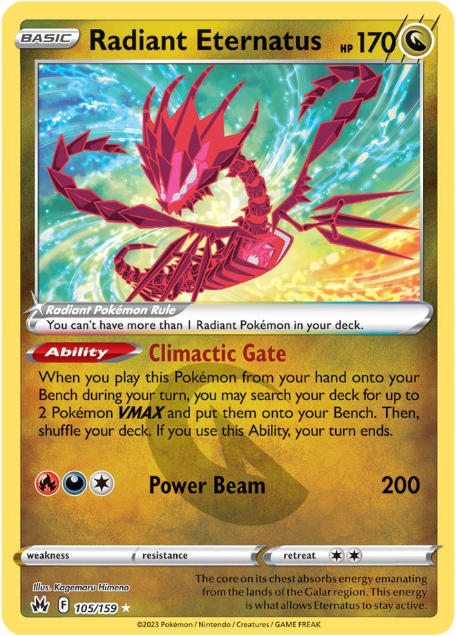 Crown Zenith Card 105