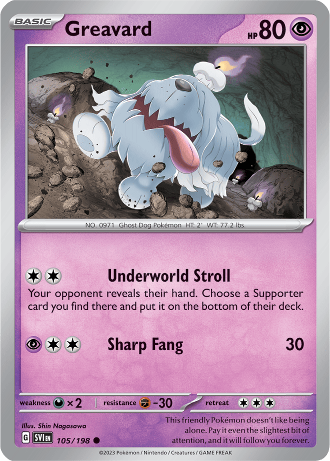 Scarlet & Violet Card 105