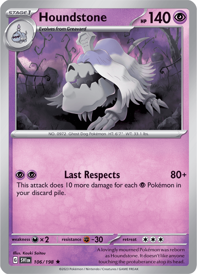 Scarlet & Violet Card 106