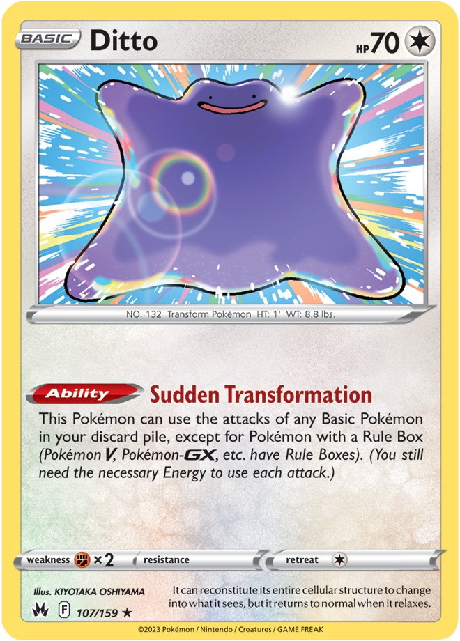 Crown Zenith Card 107