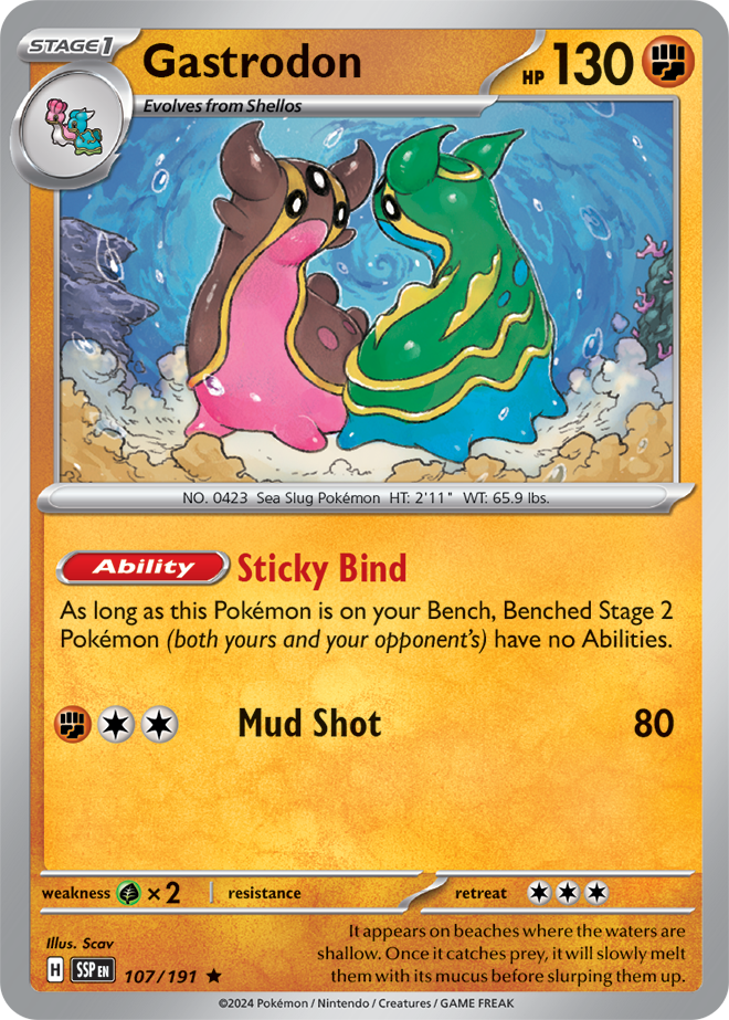 Surging Sparks Card 107