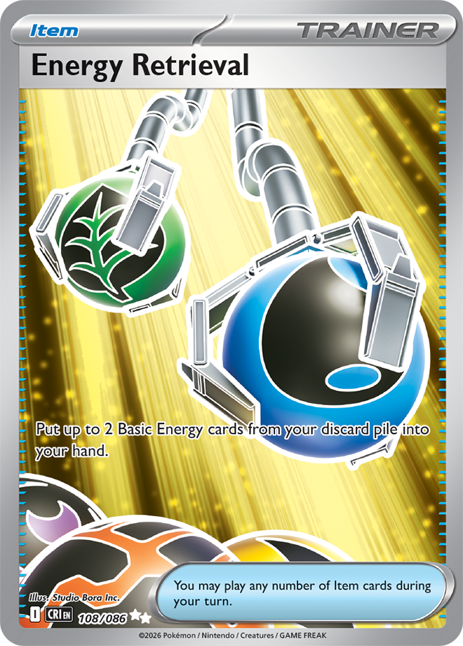 Energy Retrieval - Chaos Rising Card #108