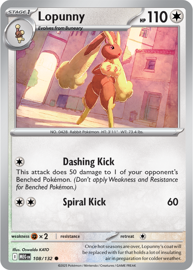 Mega Evolution Card 108